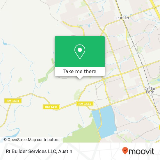 Rt Builder Services LLC map