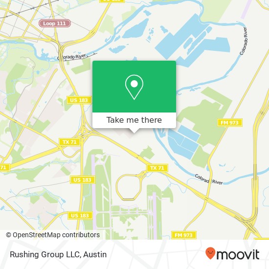 Rushing Group LLC map