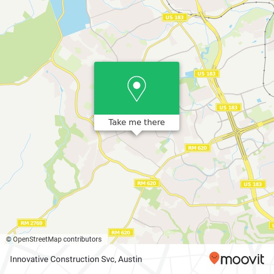 Innovative Construction Svc map