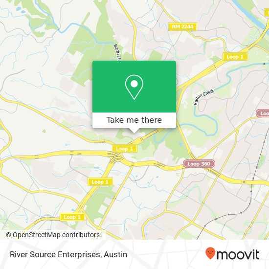 Mapa de River Source Enterprises