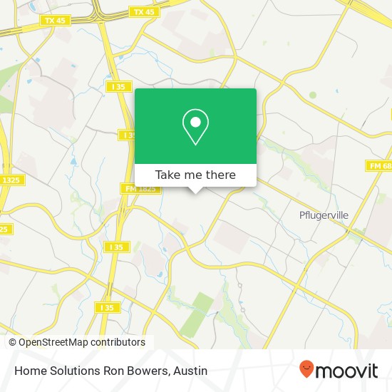 Mapa de Home Solutions Ron Bowers