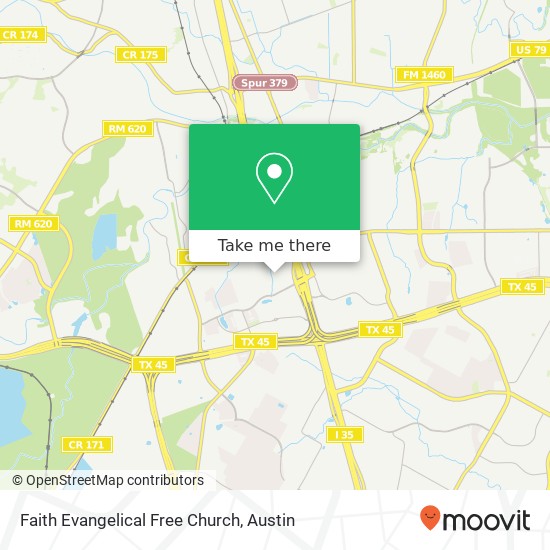 Faith Evangelical Free Church map