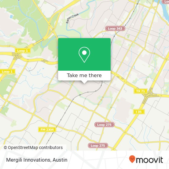 Mergili Innovations map