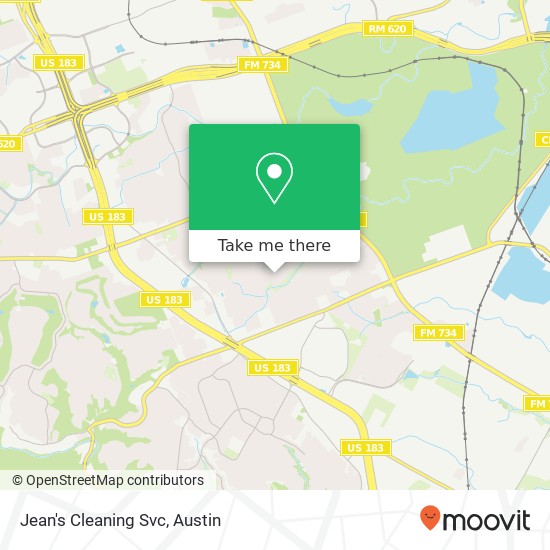 Jean's Cleaning Svc map