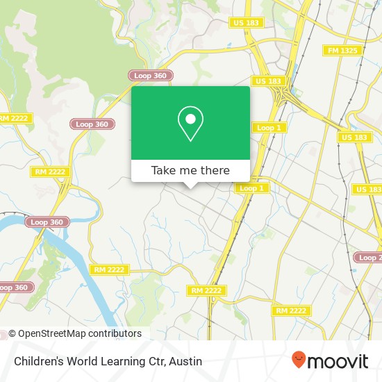 Children's World Learning Ctr map