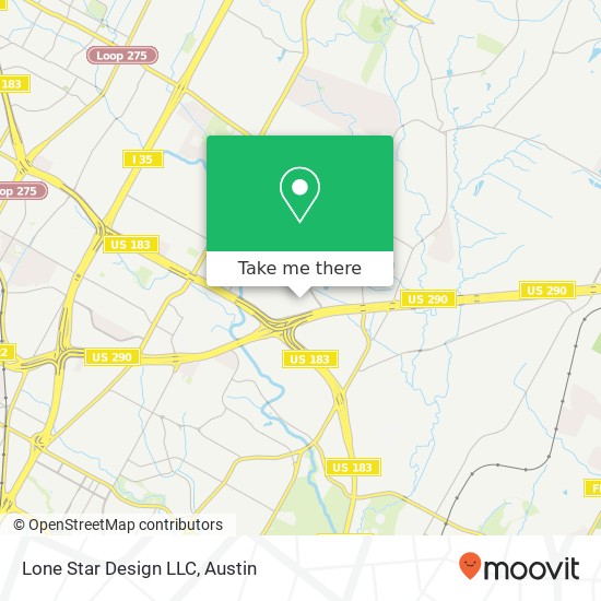 Lone Star Design LLC map