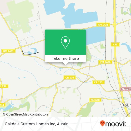 Oakdale Custom Homes Inc map