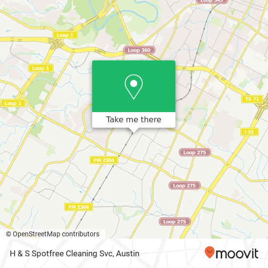 H & S Spotfree Cleaning Svc map