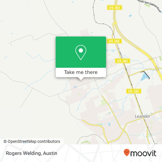 Rogers Welding map