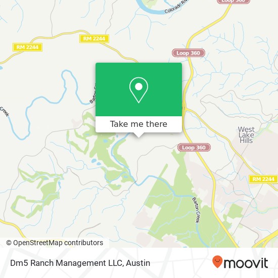 Mapa de Dm5 Ranch Management LLC