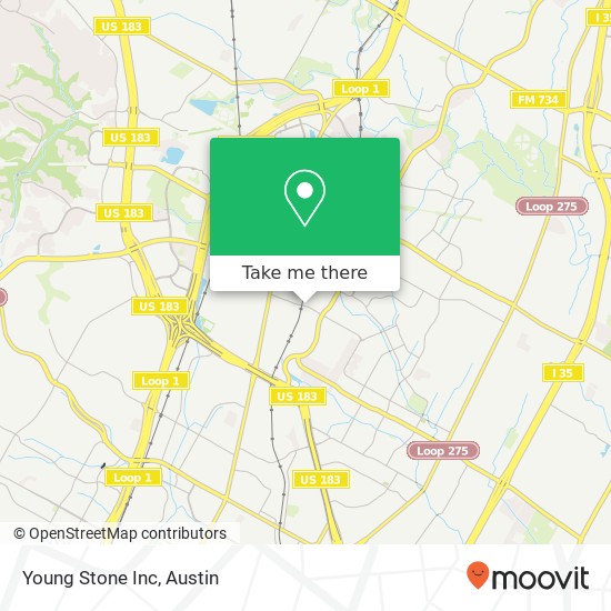 Mapa de Young Stone Inc