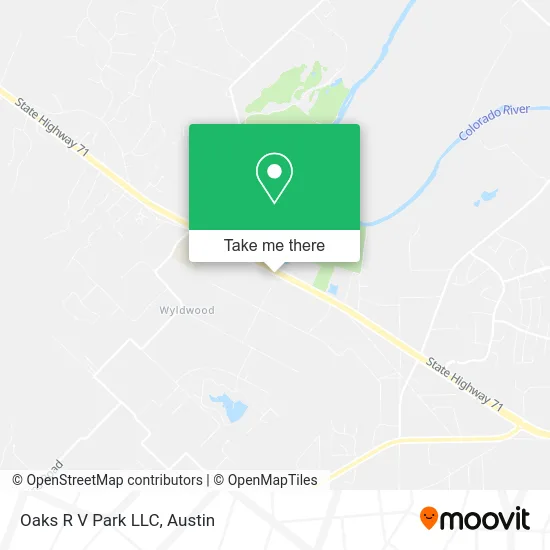 Oaks R V Park LLC map