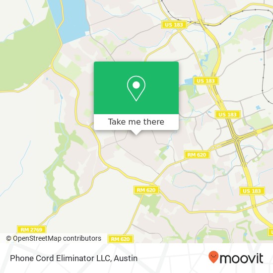 Mapa de Phone Cord Eliminator LLC