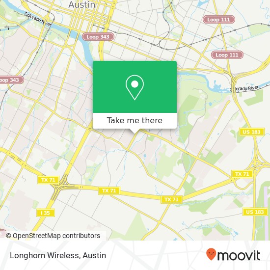 Longhorn Wireless map