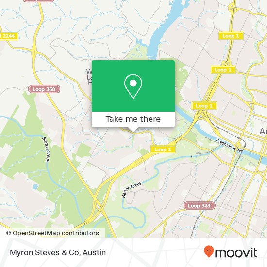Mapa de Myron Steves & Co