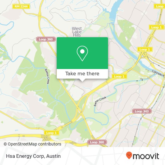 Mapa de Hsa Energy Corp