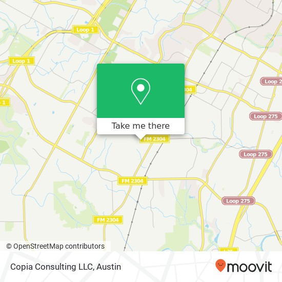 Mapa de Copia Consulting LLC