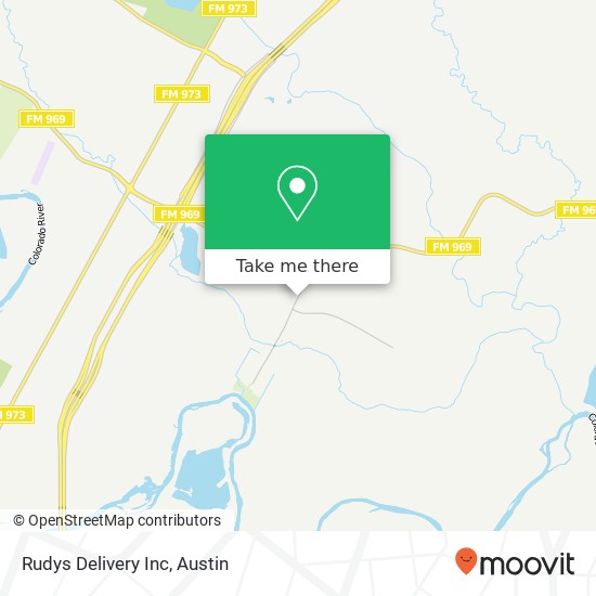 Mapa de Rudys Delivery Inc