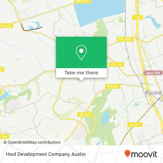Mapa de Hwd Development Company