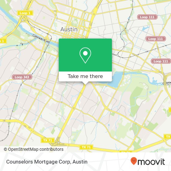 Counselors Mortgage Corp map