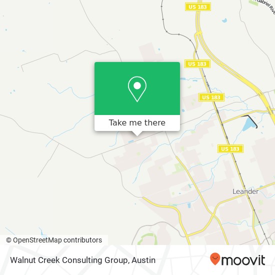 Mapa de Walnut Creek Consulting Group