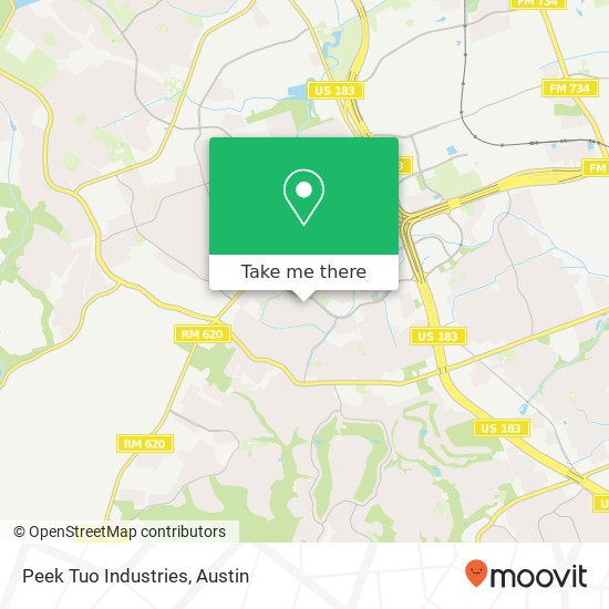 Peek Tuo Industries map