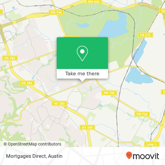 Mortgages Direct map