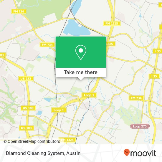 Diamond Cleaning System map