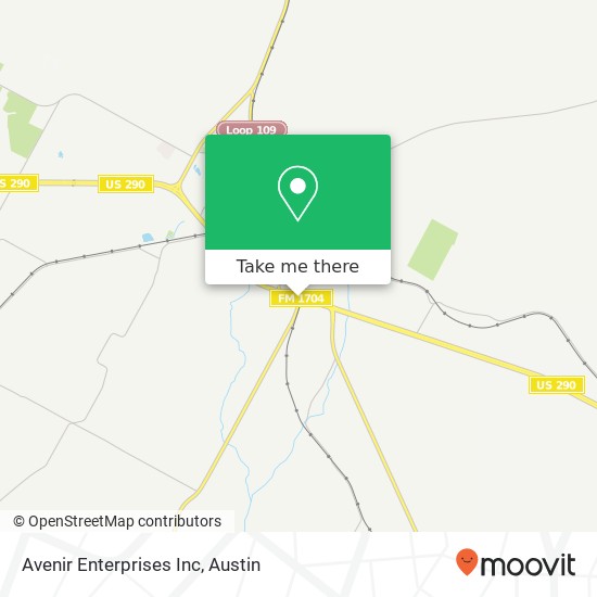 Avenir Enterprises Inc map