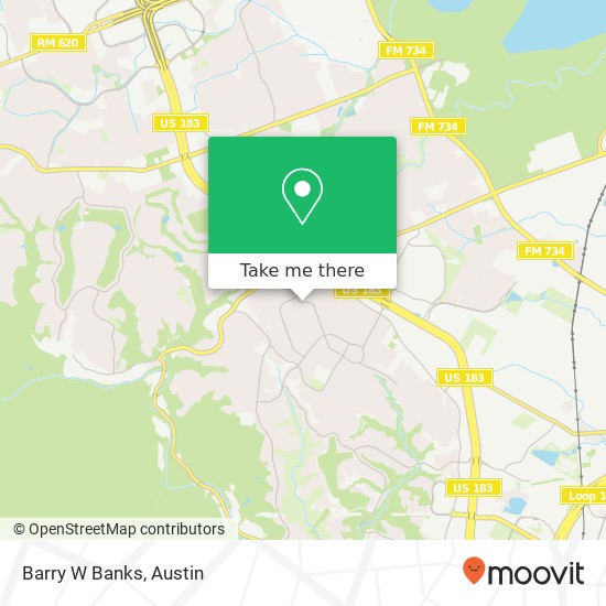 Mapa de Barry W Banks