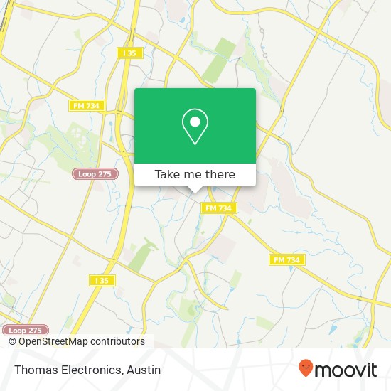 Thomas Electronics map