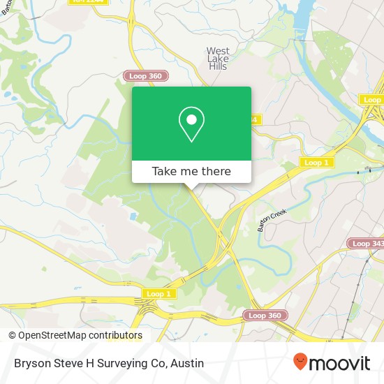 Bryson  Steve H Surveying Co map