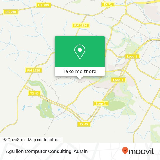 Mapa de Aguillon Computer Consulting