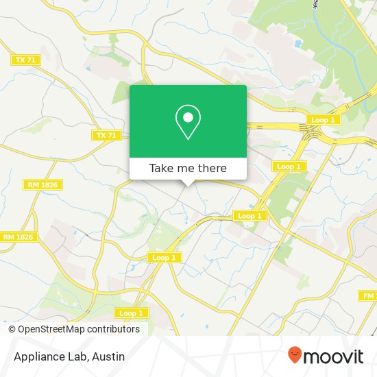Mapa de Appliance Lab