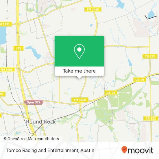 Tomco Racing and Entertainment map