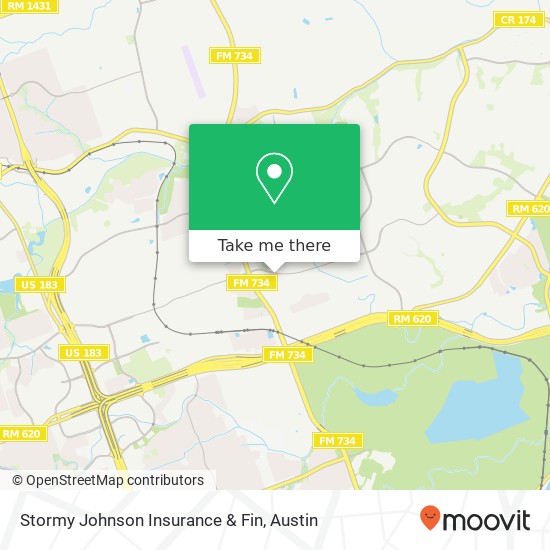 Mapa de Stormy Johnson Insurance & Fin