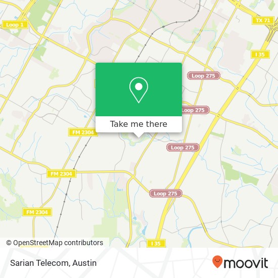 Sarian Telecom map