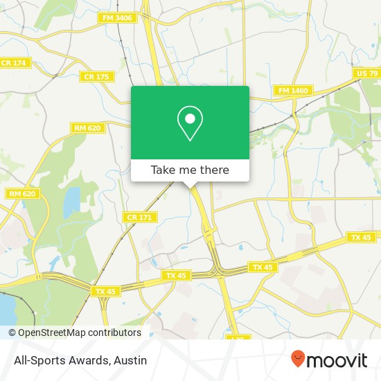 Mapa de All-Sports Awards