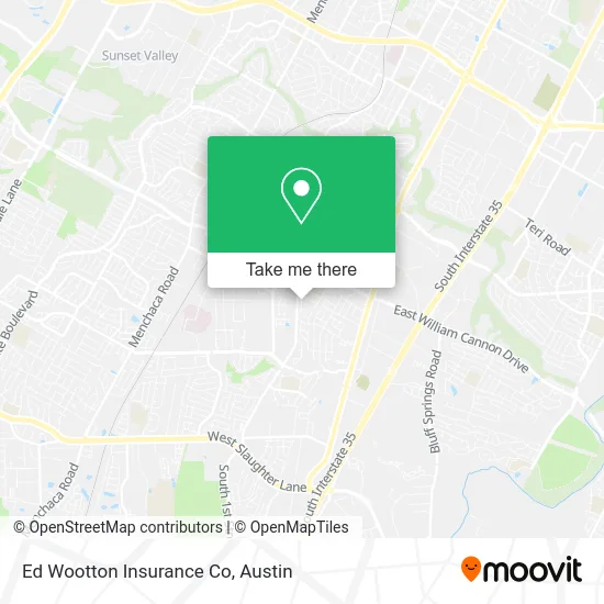 Ed Wootton Insurance Co map