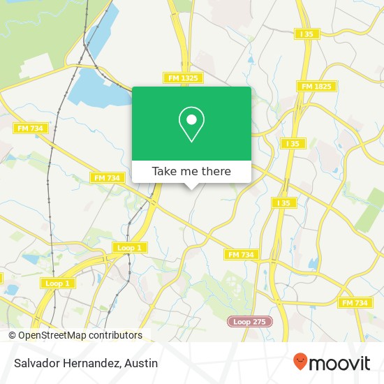 Salvador Hernandez map