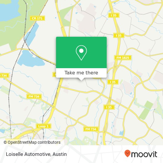 Loiselle Automotive map