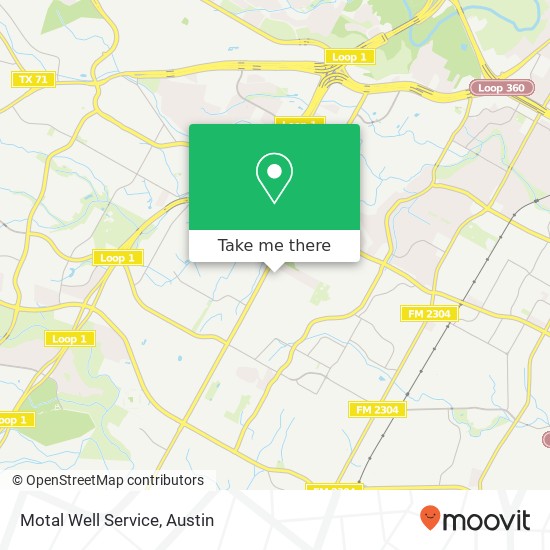 Mapa de Motal Well Service