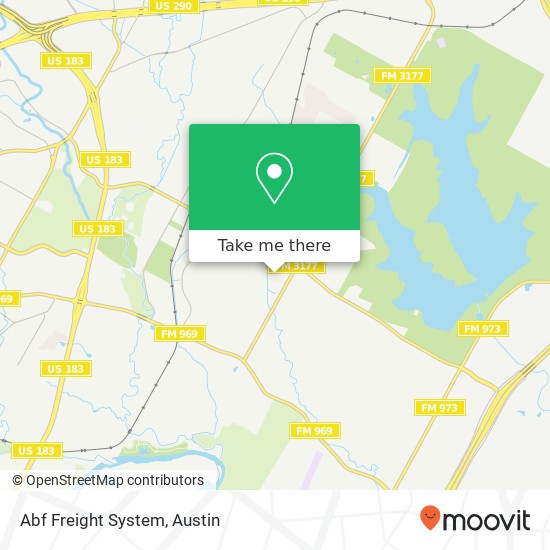 Abf Freight System map