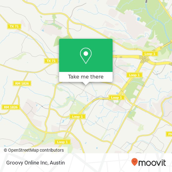 Groovy Online Inc map