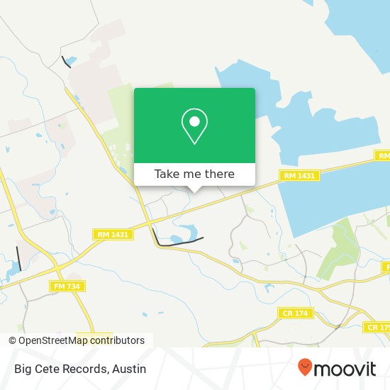 Big Cete Records map