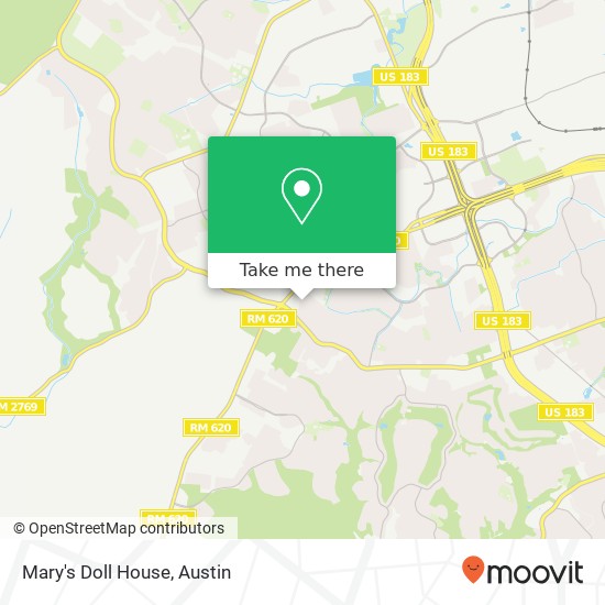 Mary's Doll House map