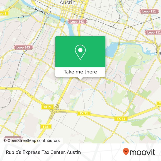 Rubio's Express Tax Center map