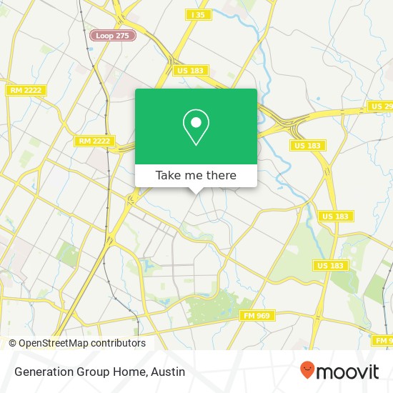 Generation Group Home map