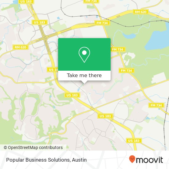 Mapa de Popular Business Solutions