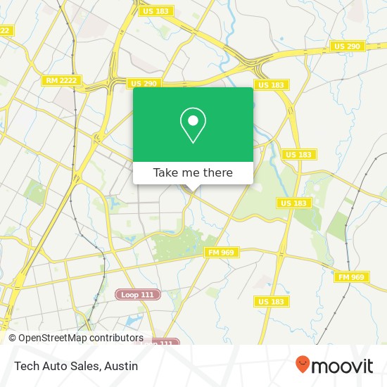 Tech Auto Sales map
